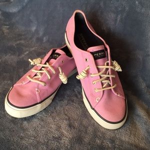 Lavender Top Sider Sneakers